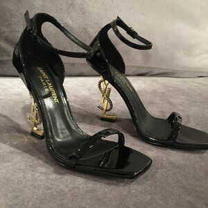 Saint Laurent YSL Opyum Patent Leather Heels
